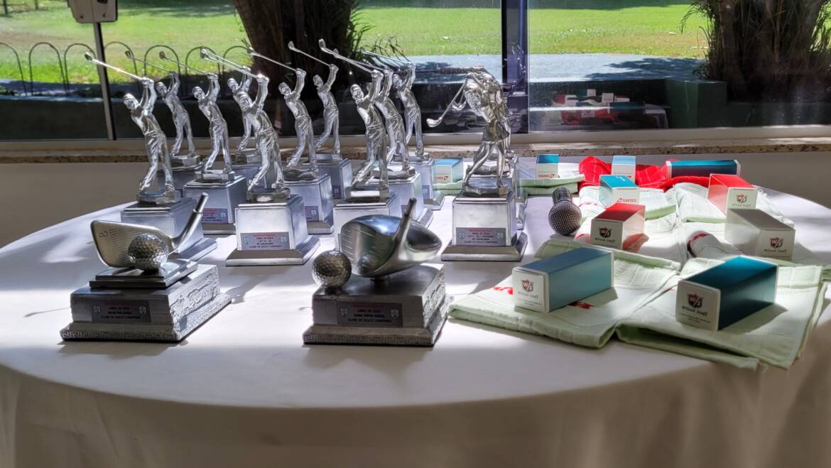 Sucesso no Evento da Medalha Mensal de Abril no Clube de Golfe de Campinas