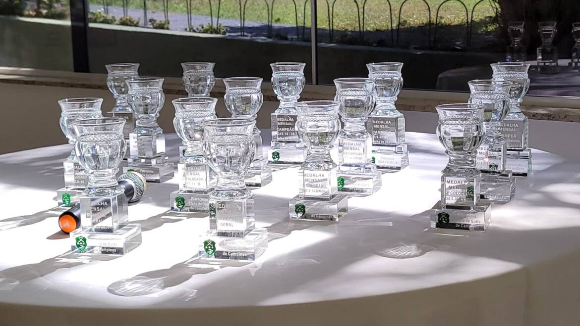 Resultados do Torneio Medalha Mensal de Julho no Clube de Golfe de Campinas